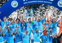 Manchester City oo ku guuleysatay koobkeedii koowaad ee Champions League