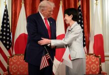 Trump iyo Takaichi oo wadahadallo yeeshay