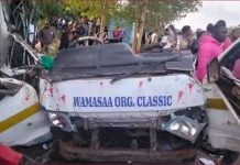 Dhowr qof oo laga cabsi qabo inay dhinteen ka dib markii laba gaari ay isku dhaceen aaga Isgoyska Machakos