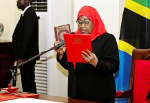 Samia Suluhu Hassan oo maanta xilkeeda loo dhaarin doona