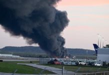 Ugu yaraan 7 qof oo ku dhintay diyaarad xamuul oo ku burburtay meel u dhow garoonka diyaaradaha ee Louisville