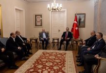 Wafdiga Xamaas oo la kulmay madaxa sirdoonka ee Turkiga