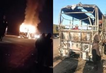 DHEGEYSO:Baska shirkadda Mash oo lagu gubay waddada xiriirisa Nakuru iyo Eldoret