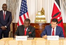 Kenya iyo Mareykanka oo kala saxiixday heshiis taariikhi ah oo maalgelin caafimaad oo dhan 207 bilyan oo shillin