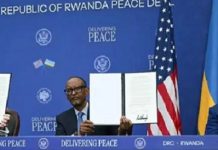 Trump oo ku dhawaaqay inay maalin weyn u tahay aduunka ka dib hishiikii dhexdhexaatina ee DRC Congo iyo Rwanda