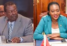 Mudavadi oo dhaleeceeyn u jeediyay Kenyaan dacwad ka gudbiyay heshiis dhawaan lala galay Mareykanka