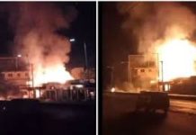 Dab khasaare xoogan geestay oo ka kacay xaafadda Mlango Kubwa ee magaalada Nairob