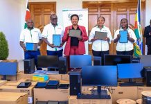 DHEGEYSO:Dowladda Machakos oo heshay qalab dijitaal ah oo loogu deeqay waaxda caafimaad dowlad deegaanka