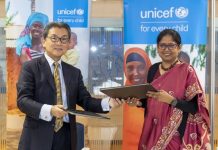 UNICEF oo la shaqeynaysa Japan si loo horumariyo adeegyada biyaha iyo fayadhowrka ee dalka
