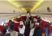 Muuqaal lagu faafiyay baraha bulshada oo isbarbardhigay duulimaadyada hoggaamiyeyaasha iyo safarrada dadweynaha ee Waqooyi Bari