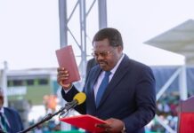 Madaxweyne ku-xigeenka Tanzania Emmanuel Nchimbi oo iscasilay