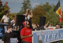 DHEGEYSO:Soomaalida Minnesota ayaa isu soo baxay si ay u muujiyaan taageeradooda Ilhan Omar.