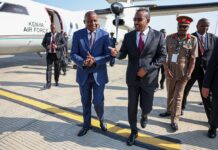 Ku-xigeenka madaxweynaha kenya oo ethiopia uga qaybgalaya shirka amniga afrika