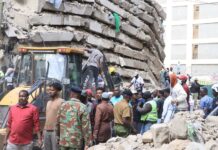 Afar qof oo laga soo badbaadiyey dhismaha ku dumay Eastleigh