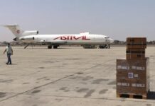 Xuutiyiinta Yemen oo weeraray garoonka diyaaradaha Cadan; ciidamada Sacuudiga riday gantaal ku socday Riyadh